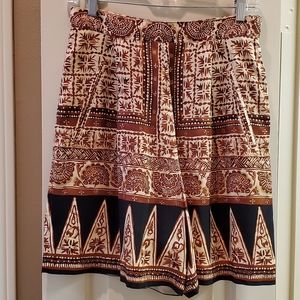 Emanuel Ungaro high waisted shorts